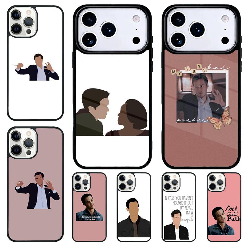 Чехол для телефона Kai Parker для iPhone 17 Air 16 15 11 12 14 13 Pro Max Ударопрочный чехол
