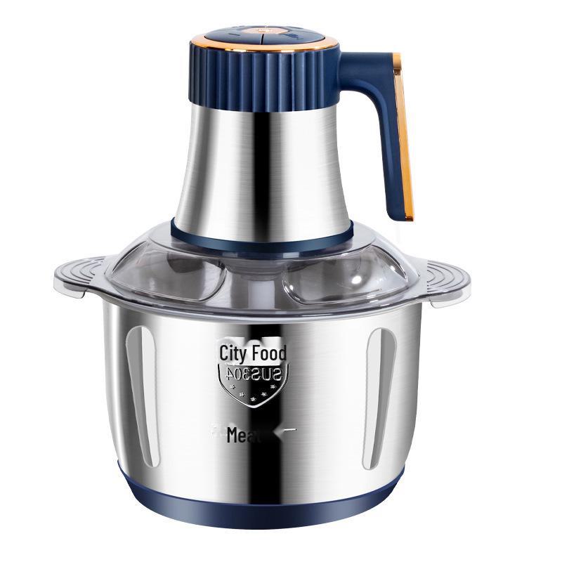 Автоматическая мясорубка из нержавеющей стали объемом 5 л и многофункциональный миксер для продуктов