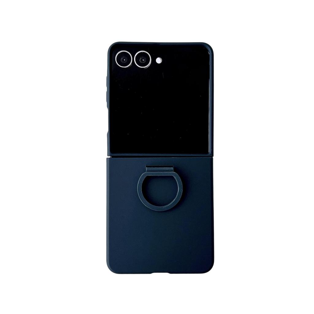 Ring Buckle Phone Case for Samsung Z FLIP7 TPU Hard Cover