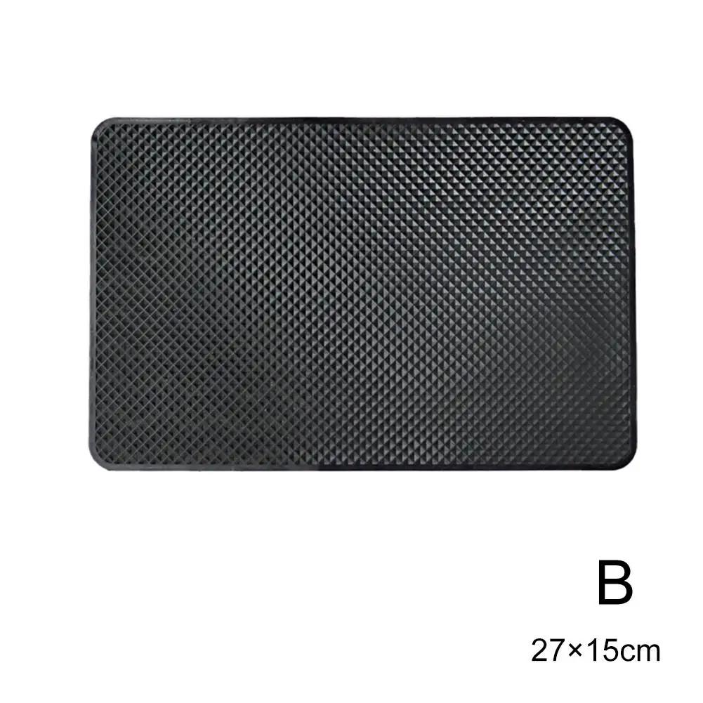 Автомобильная приборная панель противоскользящая липкая накладка силиконовый противоскользящий коврик для хранения накладки нескользящая липкая накладка для держателя телефона Y5z1