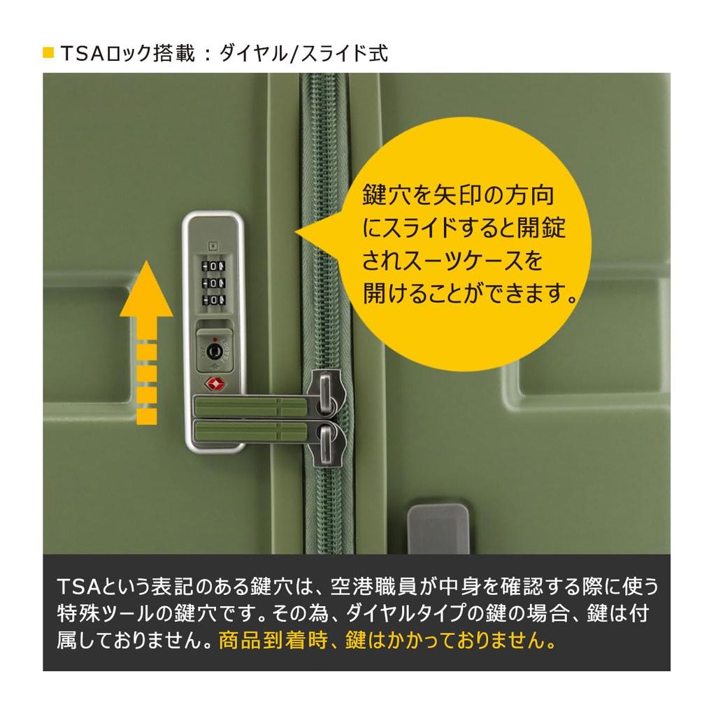 Innovator Carry Wagon IW66 Suitcase, Lightweight, 75L, 68cm, 3.7kg, Carry-on Bag, TSA Lock, 2-Year Warranty, Deep Navy