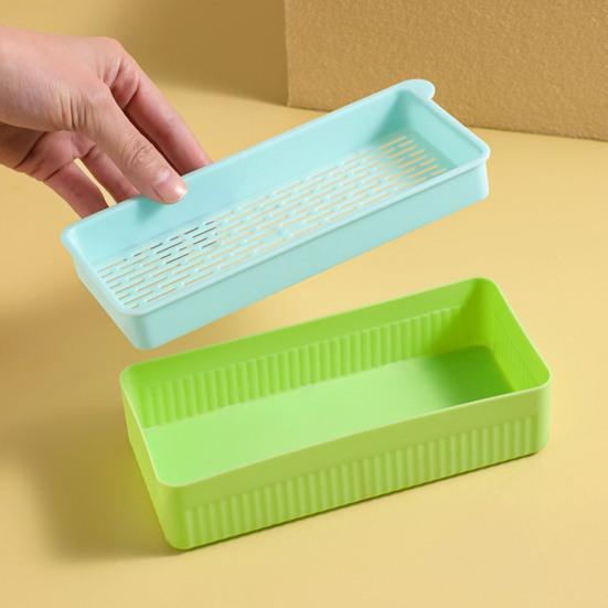 Кашпо для кошачьей травы со съемным дном, двухслойное контрастное цветное нескользящее основание, пластиковая подставка для кошачьих ростков, горшок для выращивания растений, садовые принадлежности