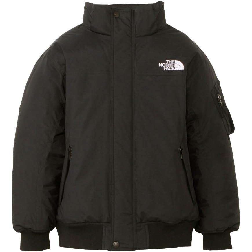 The North Face Winter Bomber Cold and Warm for Snow Size 100 Kids' Jacket, Unisex, Waterproof, Weather, Sports, Black,
