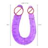 Товары для взрослых Секс-игрушка Двусторонний Реалистичный Дилдо Гибкие Желейные Дилдо Пенис Петух Анальная Пробка Массажер Стимуляция точки G