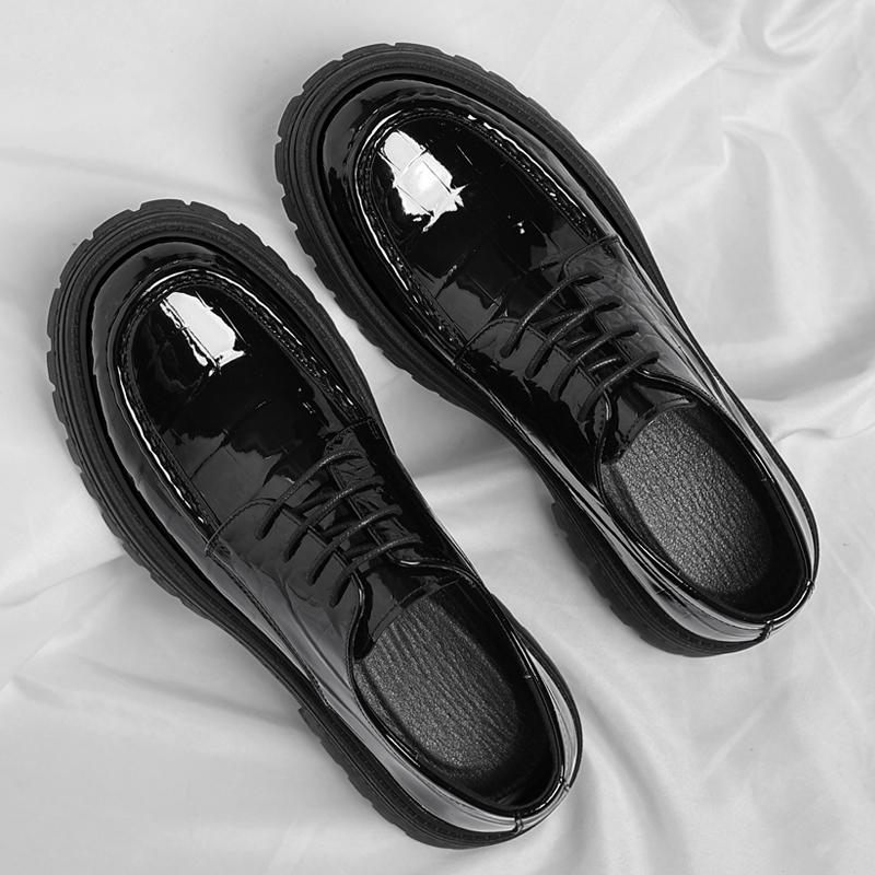 Модная обувь с принтом крокодила Мужская Свадебное платье Кожаная обувь Мужская Итальянская Обувь Оксфорды Мужская Деловой костюм Офис 2025 Итальянская Обувь