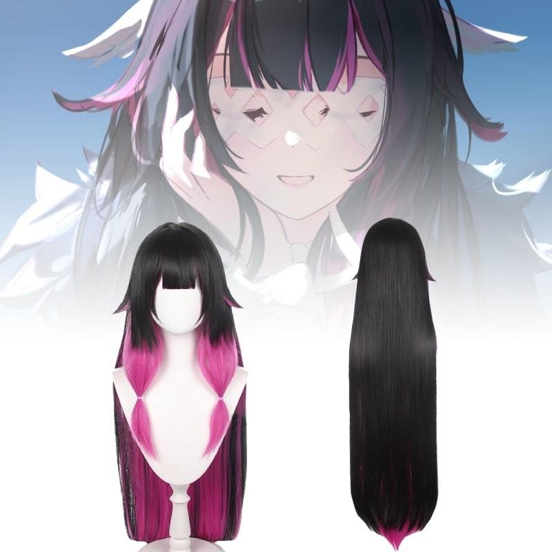 Beautiful Genshin Impact Cosplay Wig For Women Featuring Columbia Gradation Long Hair