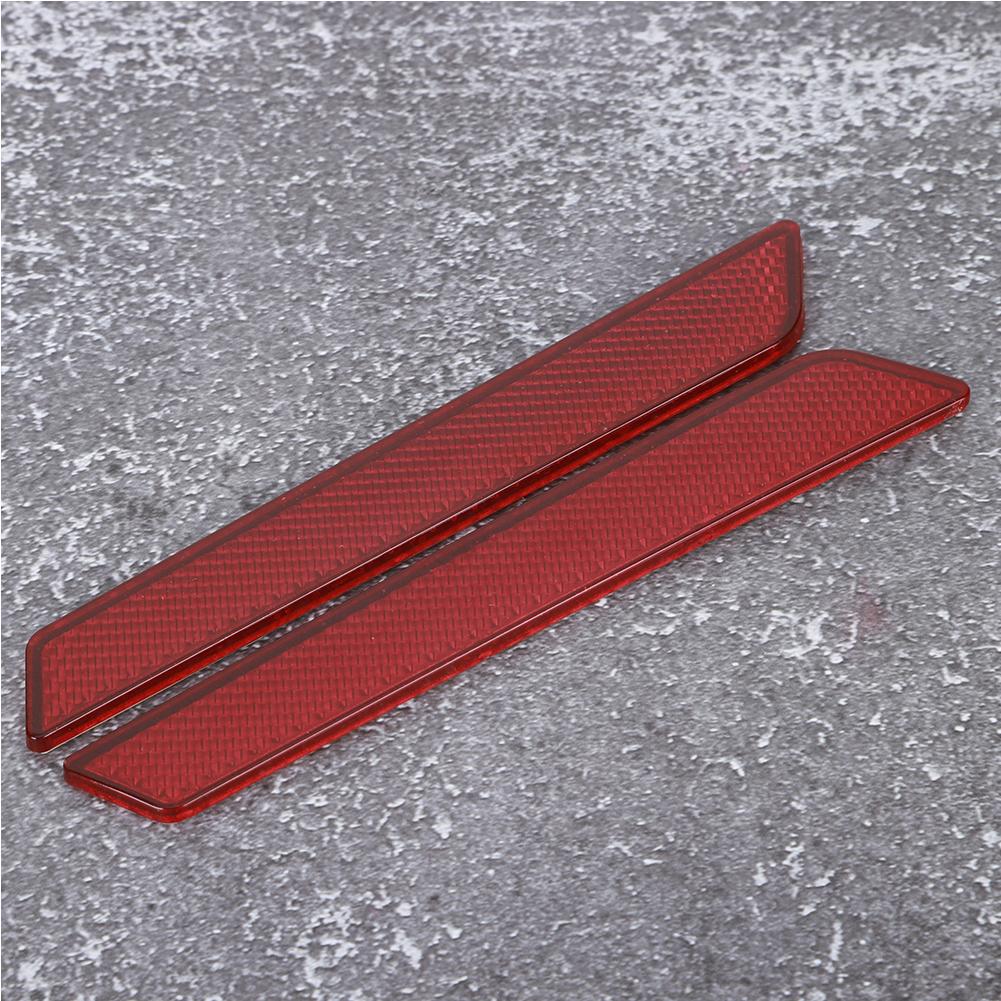 Пара светоотражателей для седельных сумок Крышка Предупреждение Большой размер Подходит для FLT FLHT 2014-2017