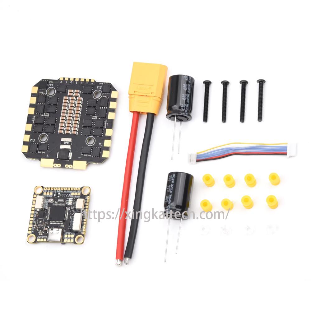 Полетный контроллер F722 F405 NOXE FC 3-6S 80A BLHeli32 STM32 TYPE-C Для ELRS TBS FPV Дрона 20X20ММ