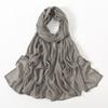 180*95cm Big Size Women Plain Solid Cotton Rayon Hijab Scarf Lady High Quality Wraps Shawls Muslim Modal Headband Islamic