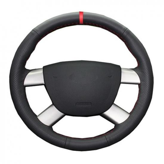 Car Steering Wheel Cover Red Mark for Ford Escape 2008-2011 Focus 2 2005-2011