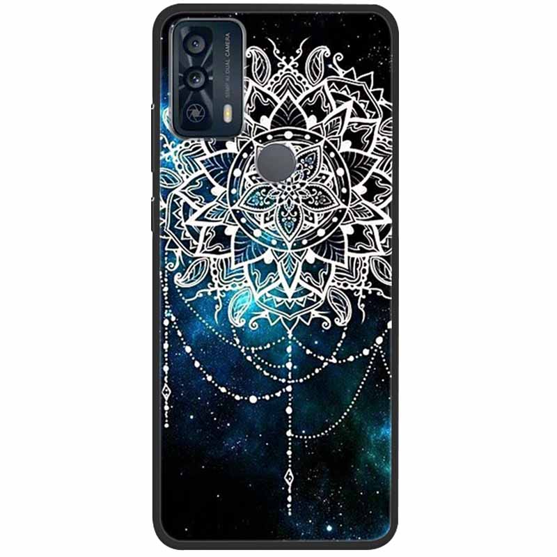 Чехол For TCL 20B Case 6159K Силиконовый Мягкий Модный TPU Чехол для Телефона для TCL 20B Case для TCL 20B 20 B Бампер Защитный TPU Оболочка