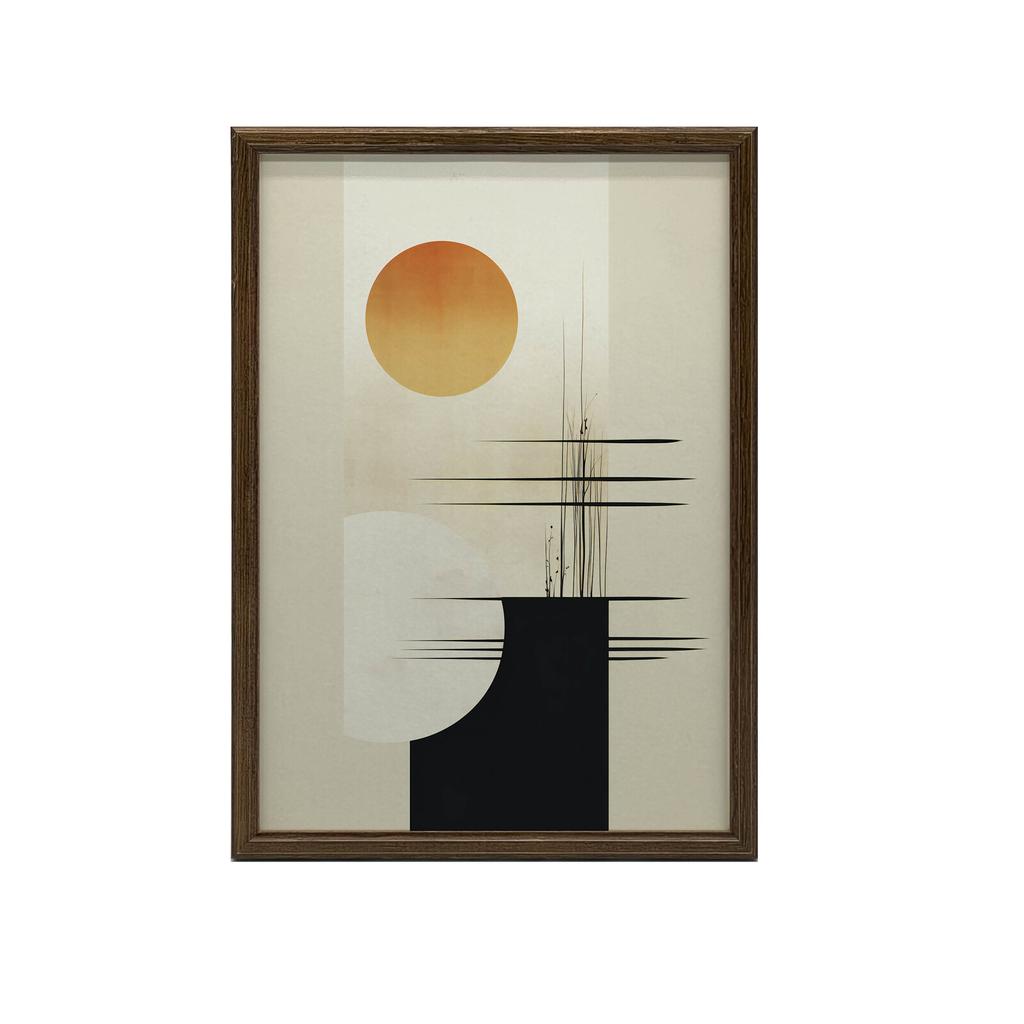 Minimalism and Nature Minimalism and Nature, 50X70 Cm, Unframed, Premium Canvas On Stretcher