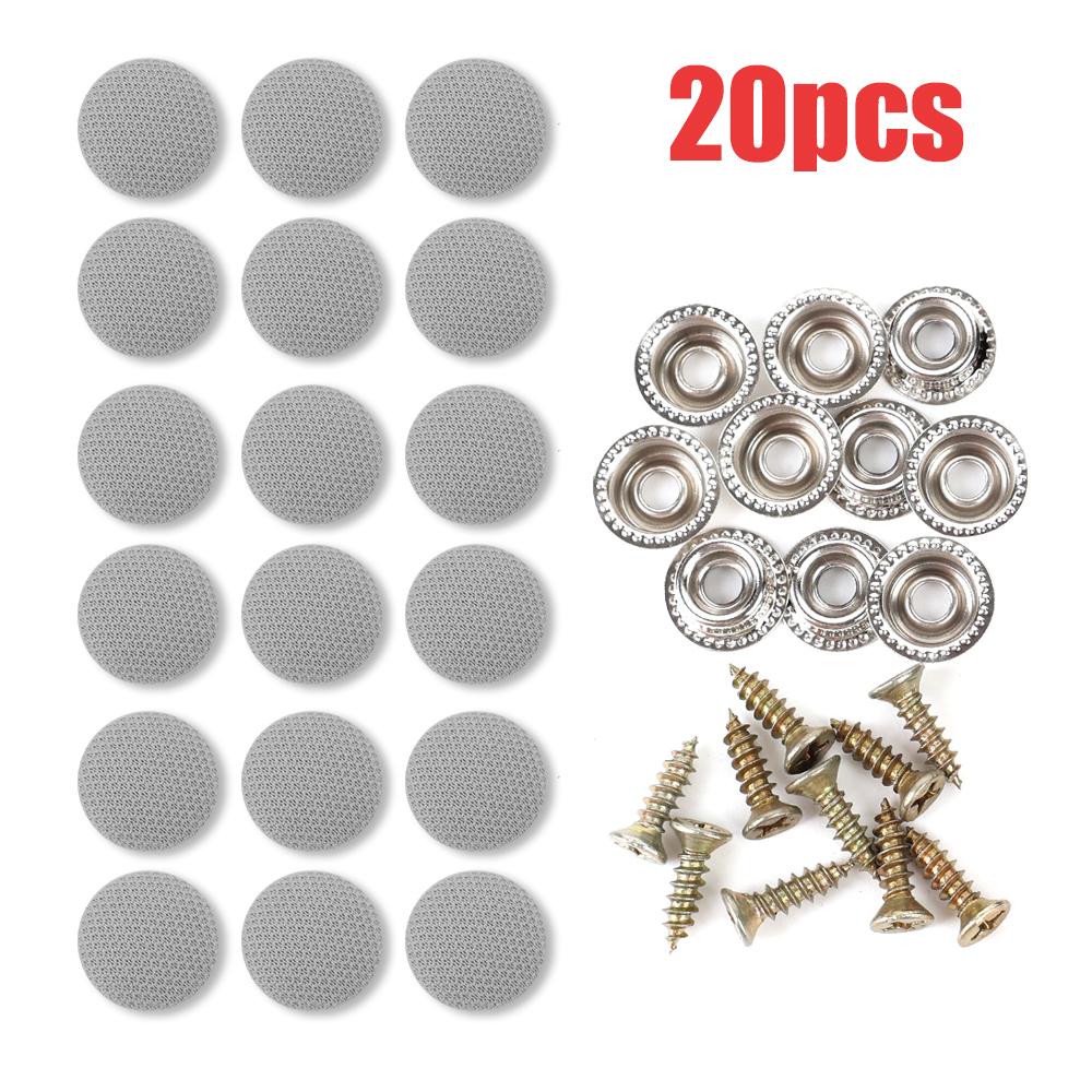 Car Interior Ceiling Buckles Fixing Clip Roof Cloth Screw Caps Rivet Fixer Cap Retainer Auto Fastener Buckle Repair Button Parts