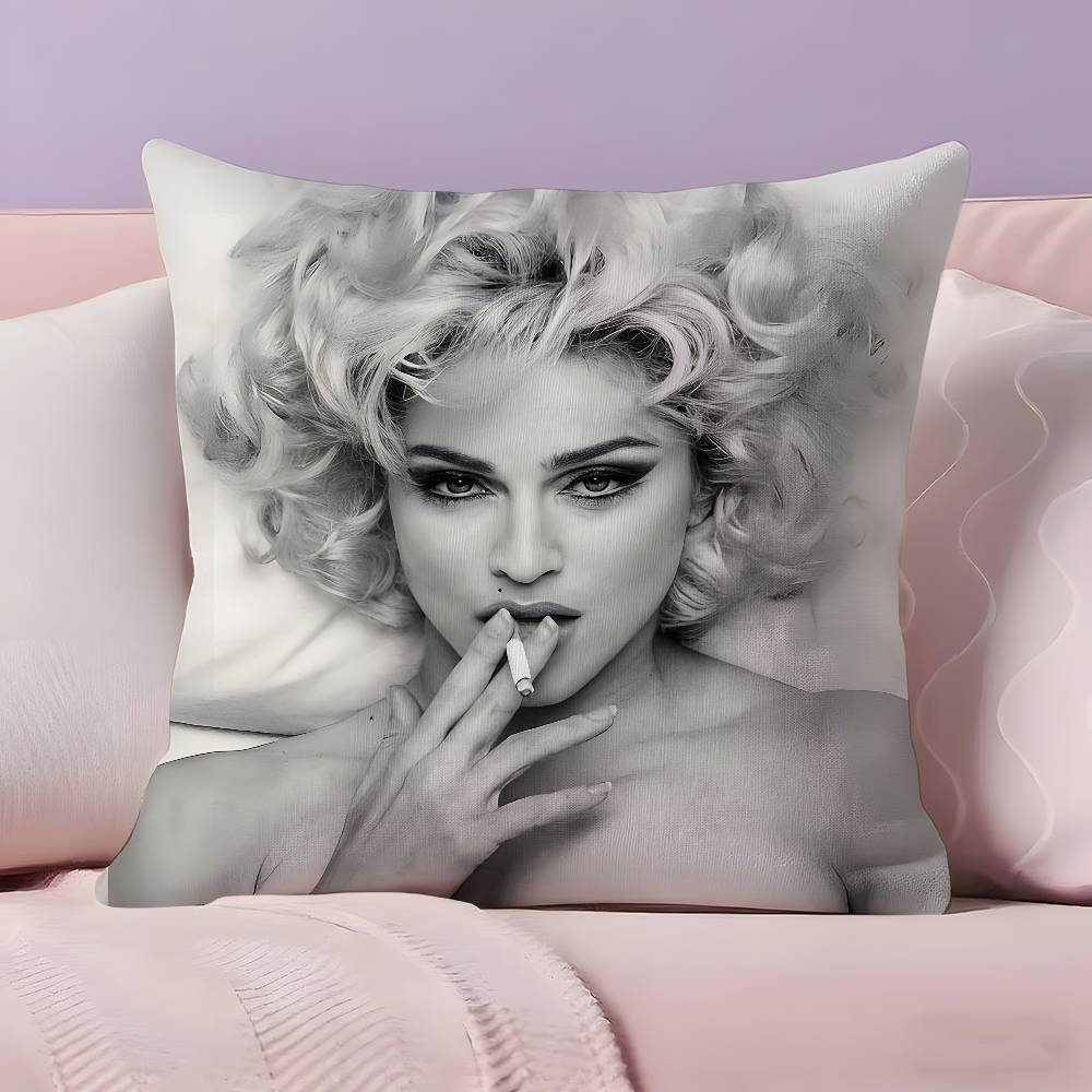 Singer MMadonna Like aVirgin Pillow Case Ultra Soft Skin Friendly Fabric Cloud Like Comfort Concealed Zipper