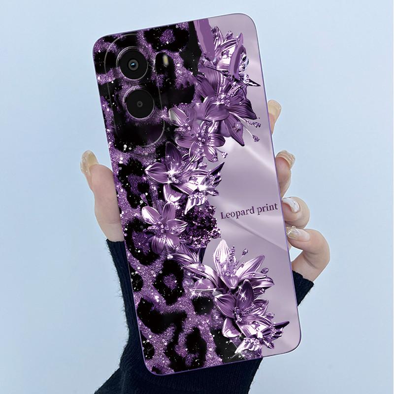 Case For Xiaomi Poco M7 4G Cute Panda Sweet Girls Cats Silicone Soft Back Cover For XiaomiPocoM7 4G Bumper Protective Casing