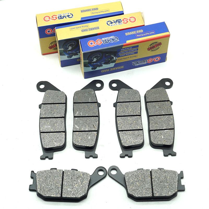 Motorcycle Front Rear Brake Pads for KAWASAKI ER650 Z650 2018-2024 RS -2024 ABS EX650 Ninja650 -2025 ER 650