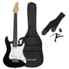 Электрогитара - Rocket - XF Rocket - размер 3/4 - Черный цвет - Для детей