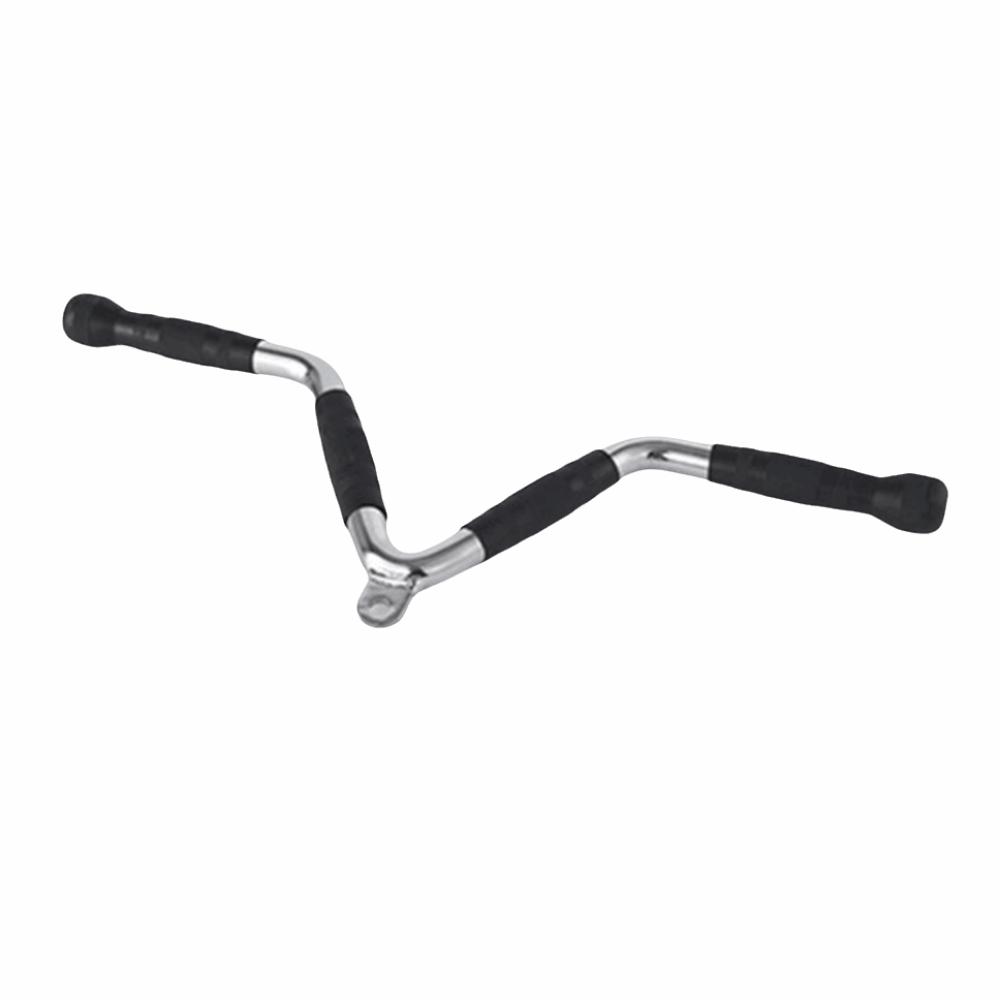 V Shape Bar Double D Row Handle Rubber Cover Gantry Lever Handle Fitness Equipment