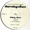 12-дюймовая пластинка THURSDAYS LOVE - Filthy Rich / 73 Almond Lane TEAM0085 Team Music США Рэп и хип-хоп/R&B Б/У