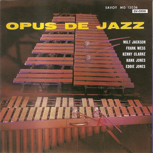 CD MILT JACKSON - Opus De Jazz COCY9004 Savoy Jazz 1992 Japan Jazz Used