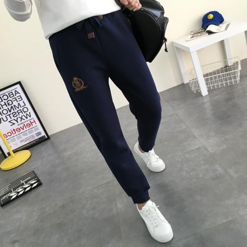 Winter Fleece and Thick Sports Casual Pants Women's Plus-size Pants Haren Pants