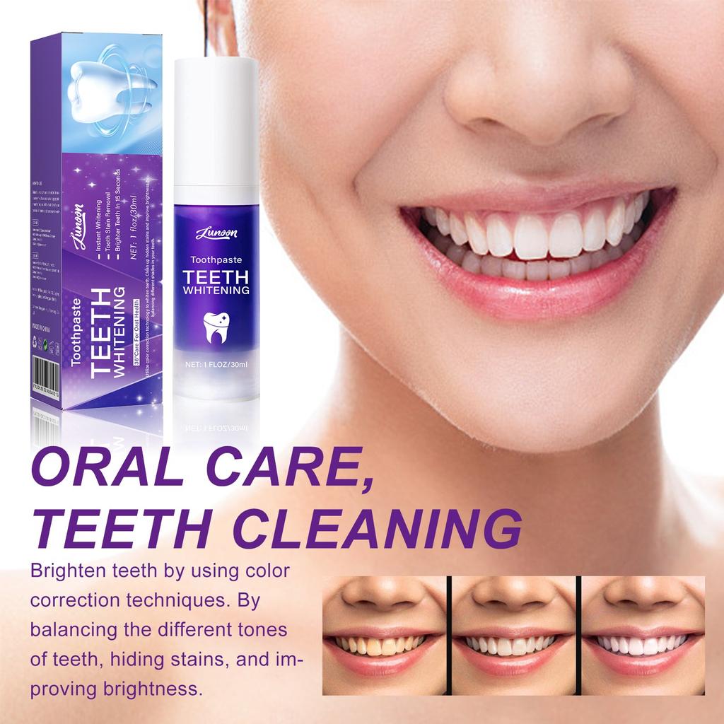 Toothpaste For Deep Cleaning, Teeth Care, Brightening, Warming, And Protecting Gums, Refreshing Breath, And Removing Odors 30ml