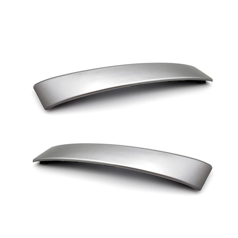 Для Nissan QASHQAI J10 2008-2015 2 шт. Основание ручки двери автомобиля Внутренняя ручка Серебряная крышка Интерьер