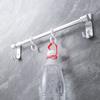 8Pcs S-Shaped Anti-Fall Plastic Hooks Strong Load Bearing Rust-proof Multi-purpose Shower Curtain Hooks