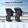 Зарядное устройство для мотоцикла QC3.0 2 в 1 USB Type C адаптеры водонепроницаемый кронштейн для крепления на руль зарядное устройство для телефона 12/24 В бортовая розетка