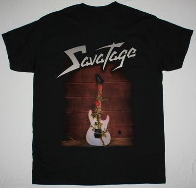 Футболка Savatage From The Dungeons To The Streets Черная Размер S -4XL CG268 Унисекс