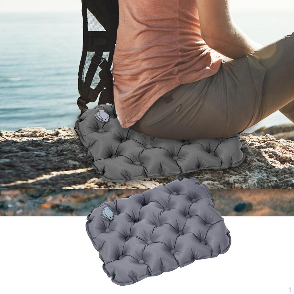 Надувная подушка для сиденья Воздухопроницаемая Складная Подушка для офисного стула Стадион для