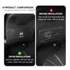 POOR1 Car Seat Back Anti Kick Cover Pad Anti-dirty Protector Mat For Citroen C5 C1 C2 C6 C4L DS3 DS4 DS5 C-Elysee Grand Berlingo