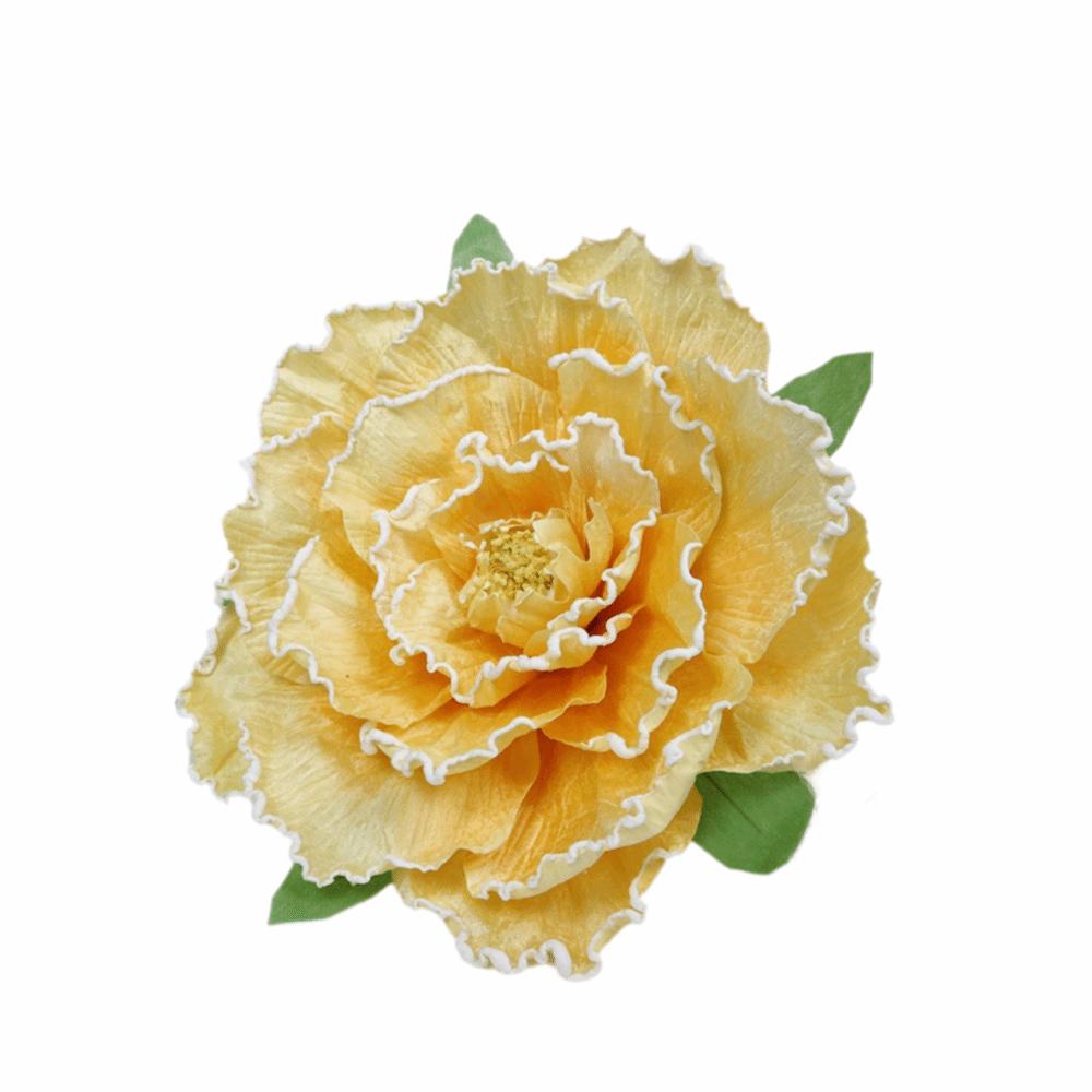 30cm Size Giant Velvet Peony Handmade Simulated Foaming Velvet Peony Wedding Decoration