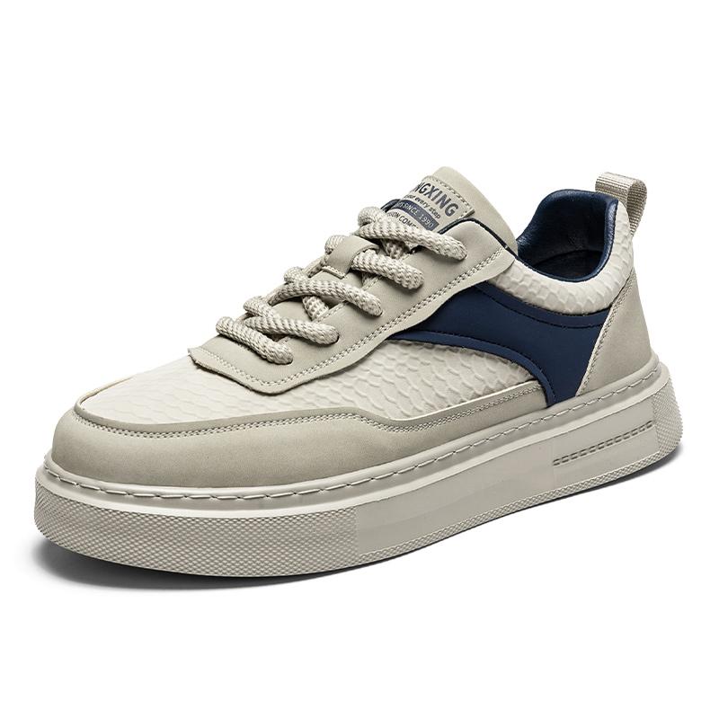 Универсальные кожаные мужские повседневные туфли на шнуровке мужские вулканизированные туфли модные туфли для вождения для отдыха на природе мужские кроссовки обувь для скейтбординга