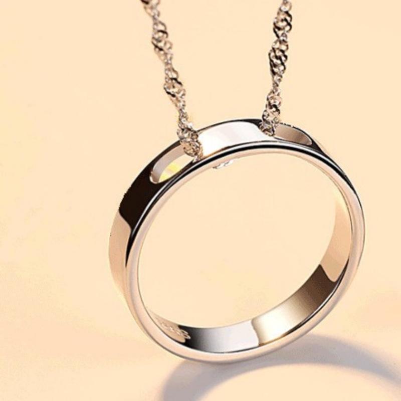 BELLA BOX Популярные ожерелья для пар в форме сердца для мужчин и женщин, Высококлассные, Легкая роскошь и Модные аксессуары-цепочки на ключицу