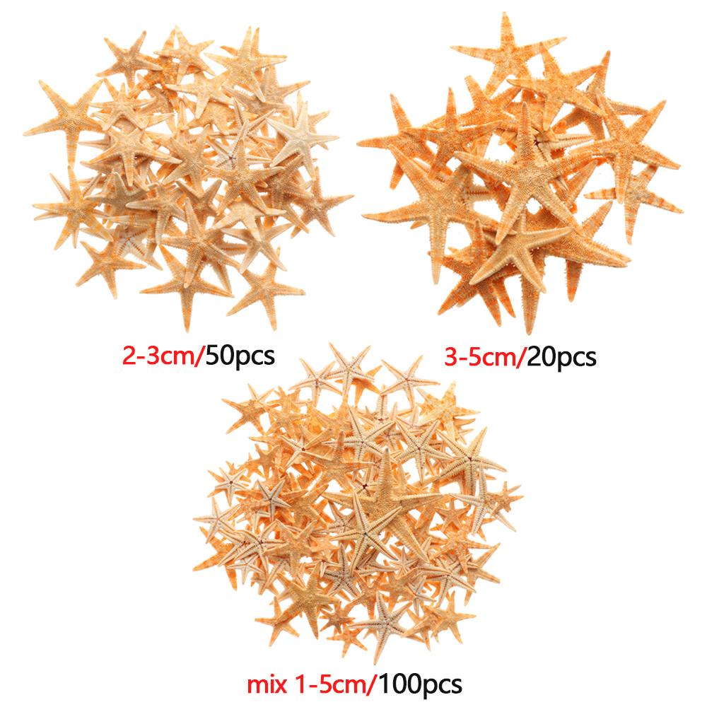 Вечерние свадебные украшения, смешанные морские звезды-натуральные аксессуары ручной работы, океанский декор, ракушки, морские звезды