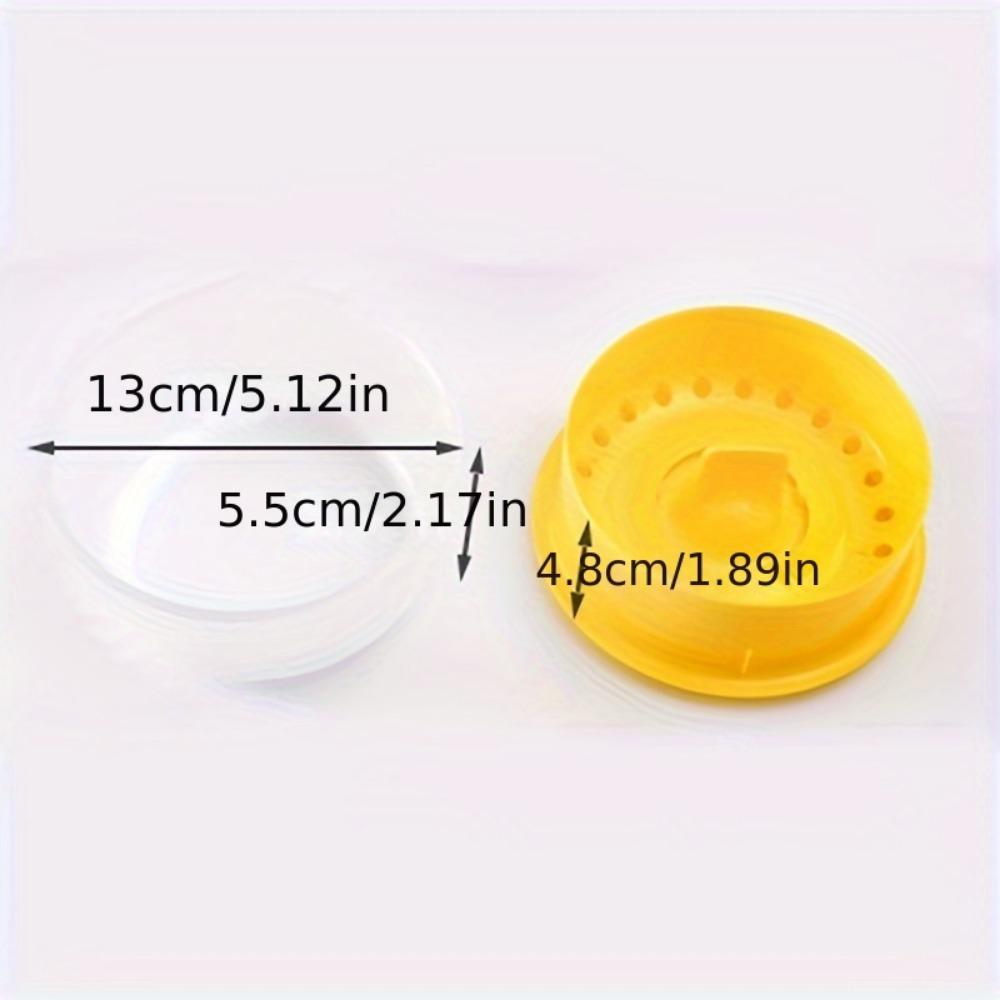 1 шт. Сепаратор яичного желтка большой емкости - Легко моющийся фильтр для яичного желтка и белка для кухни и ресторана, Прочный пластик