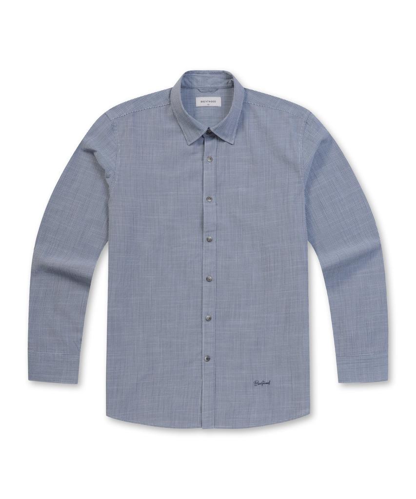 BRENTWOOD Bamboo Micro Gingham Casual Shirt Brsam25441Nyx