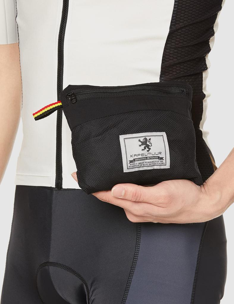 Kapelmuur Unisex Stretch Size S Windbreaker, Black,