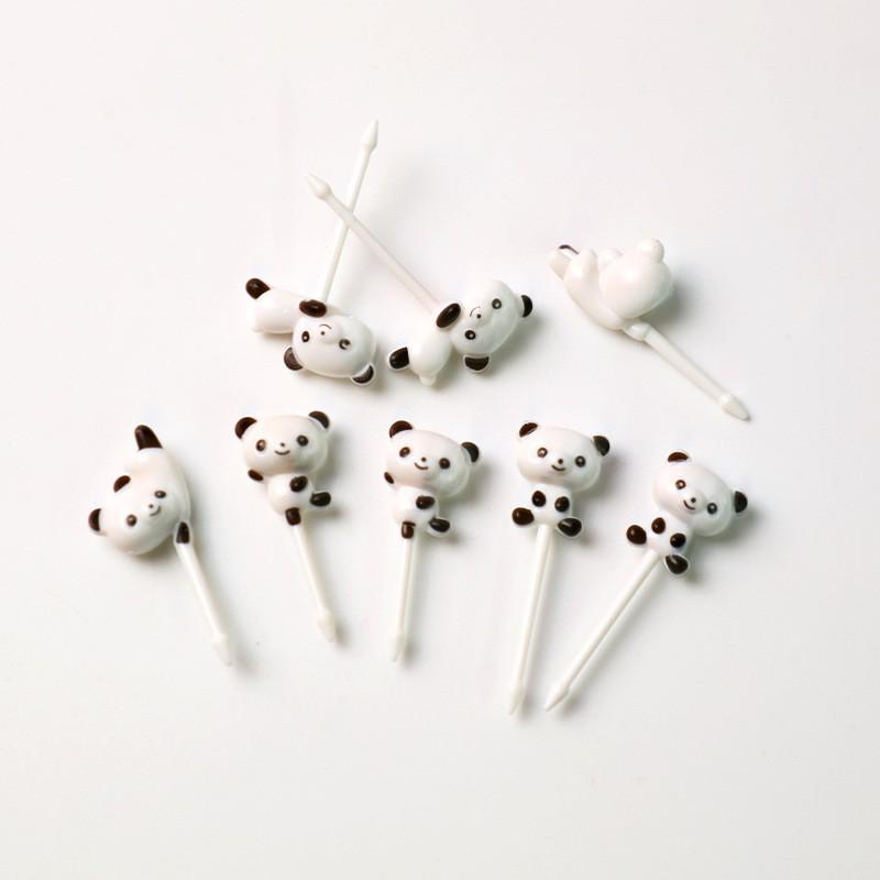 Creative Cartoon Animal Fruit Forks for Kids – Cute, Plastic Bento Picks for Household & Kitchen Use