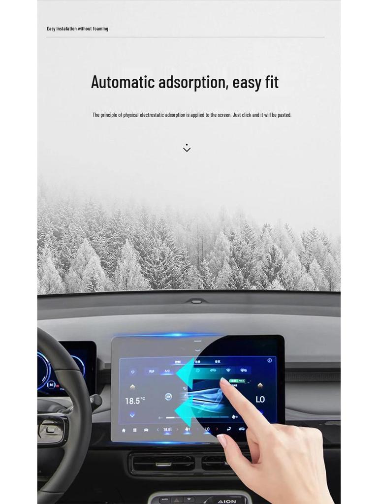 Ford Everest 2024 10" Console Navigation Tempered Glass Film