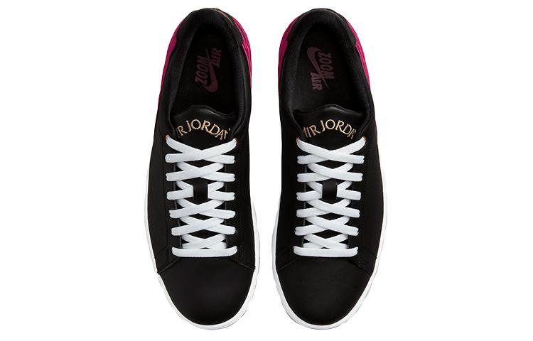 Jordan 1 Центр Корт Черный Розовый Белый Женский DQ8577-001