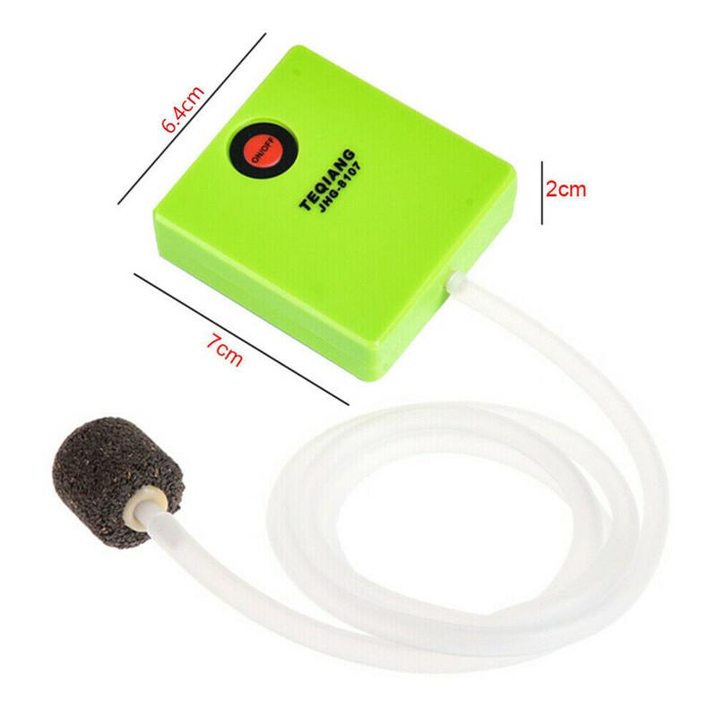 Кислородный аэратор, аквариумный воздушный насос, аквариум, воздушный камень, работающий на батарейке с трубкой