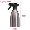High Quality 500ml Cooking Stainless Steel Oil Spray Bottle BBQ Olive Oil Sprayer