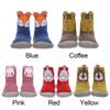 Bed Sock Cute Cartoons Plush Baby Toddler Socks Coral Fleece Sock Anti-slip Slippers Floor Sox