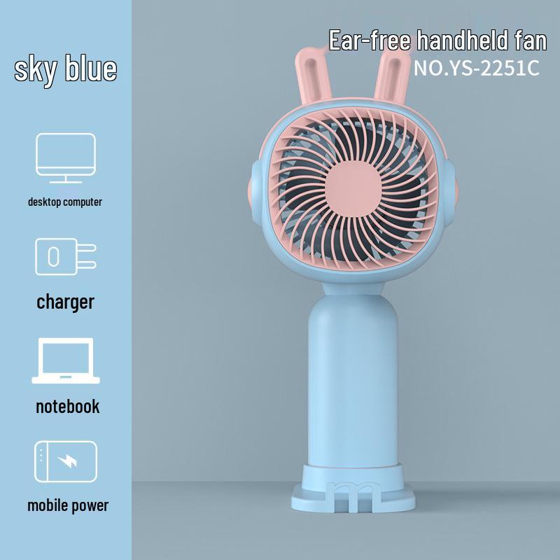 Новый мини-портативный USB-вентилятор Flower - летний свежий и компактный электрический вентилятор
