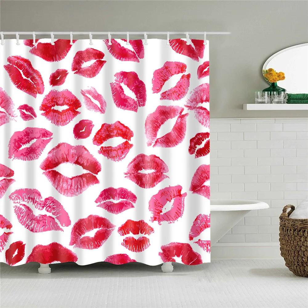 Retro Artistic Flag Shower Curtain Rustic Country Barn Door Pattern Bath Curtains Bathroom Curtains for Bathtub Home Art Decor