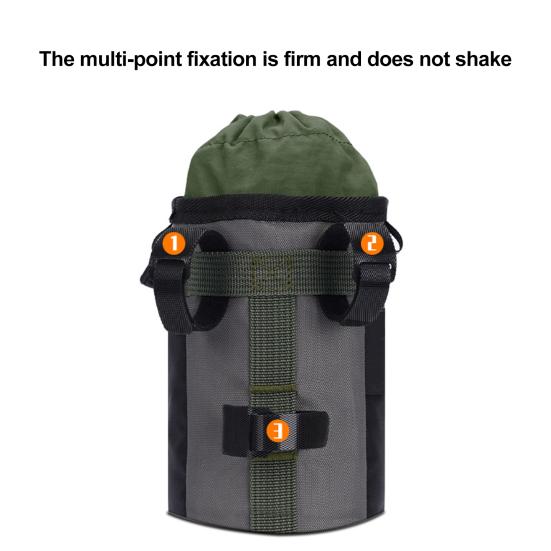 Сумка для велосипедной бутылки с боковыми карманами, держатель для бутылки с водой для горного и шоссейного велосипеда, мешочек со шнурком, велосипедные аксессуары