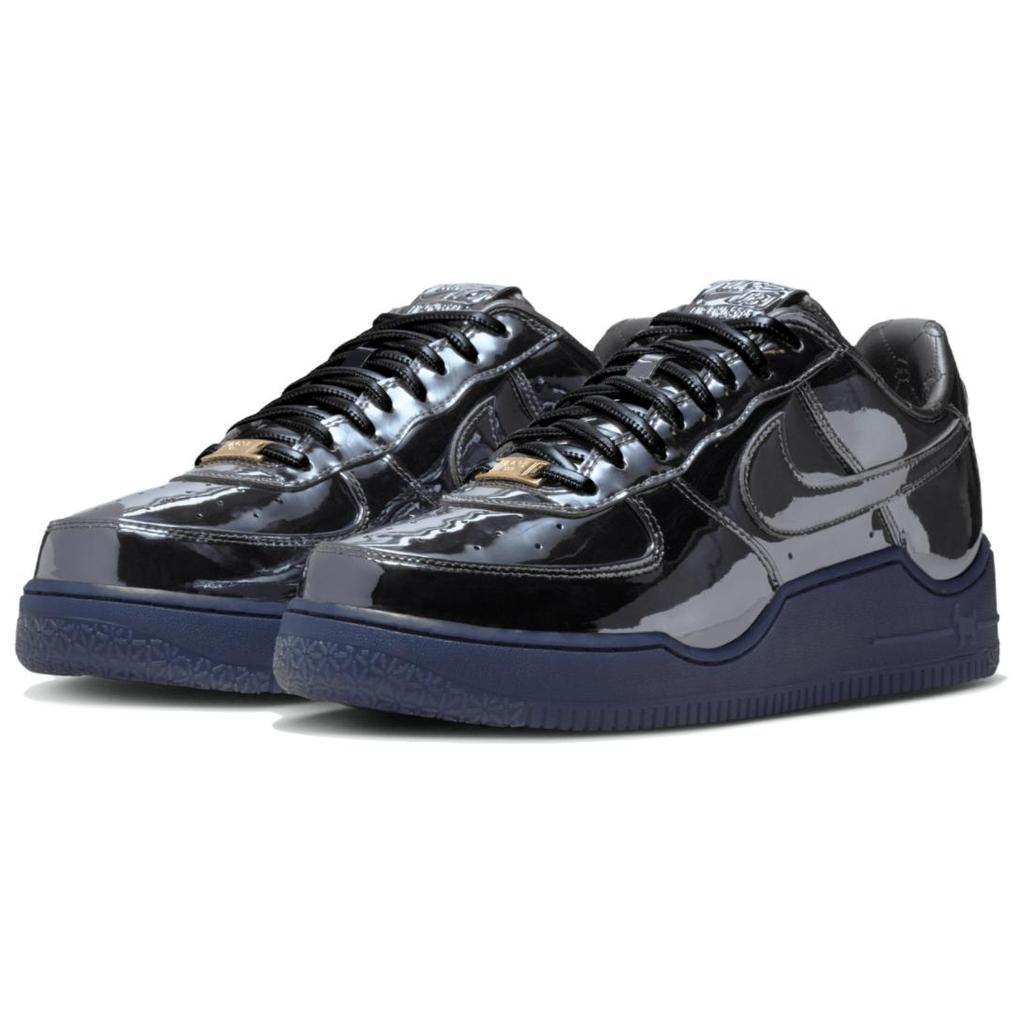 LeBron James x Nike Air Force 1 Low NYC Унисекс Кроссовки Черный Металлик-Золотой IO6129-001