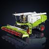 Mould King 17014 Технические игрушки на колесах Управляемый комбайн Строительные блоки Инженерный грузовик Набор кирпичей Детский рождественский подарок